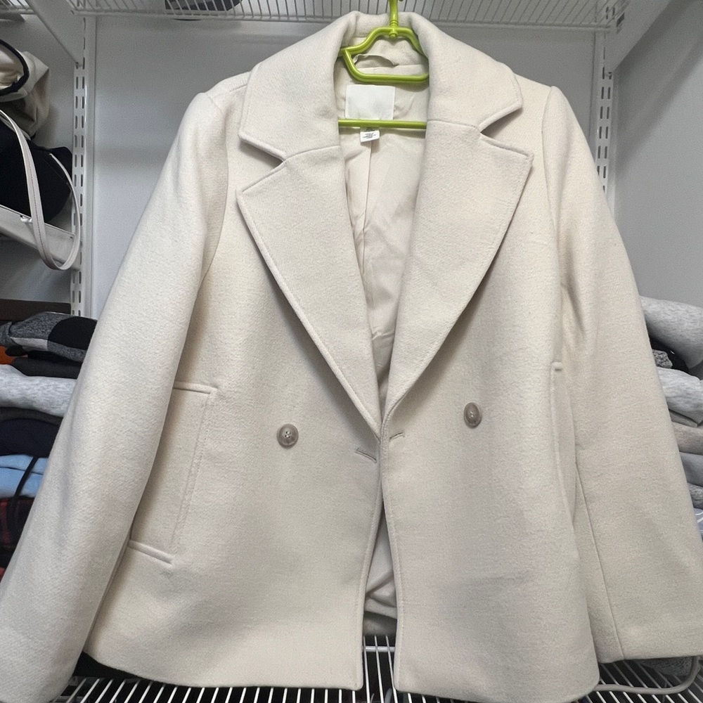 H&M White Women's Coat